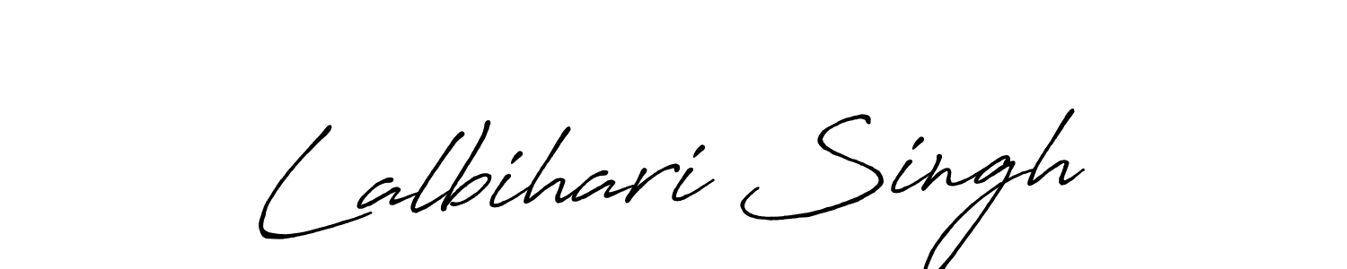 How to make Lalbihari Singh signature? Antro_Vectra_Bolder is a professional autograph style. Create handwritten signature for Lalbihari Singh name. Lalbihari Singh signature style 7 images and pictures png