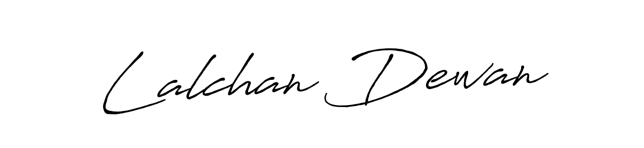 Similarly Antro_Vectra_Bolder is the best handwritten signature design. Signature creator online .You can use it as an online autograph creator for name Lalchan Dewan. Lalchan Dewan signature style 7 images and pictures png