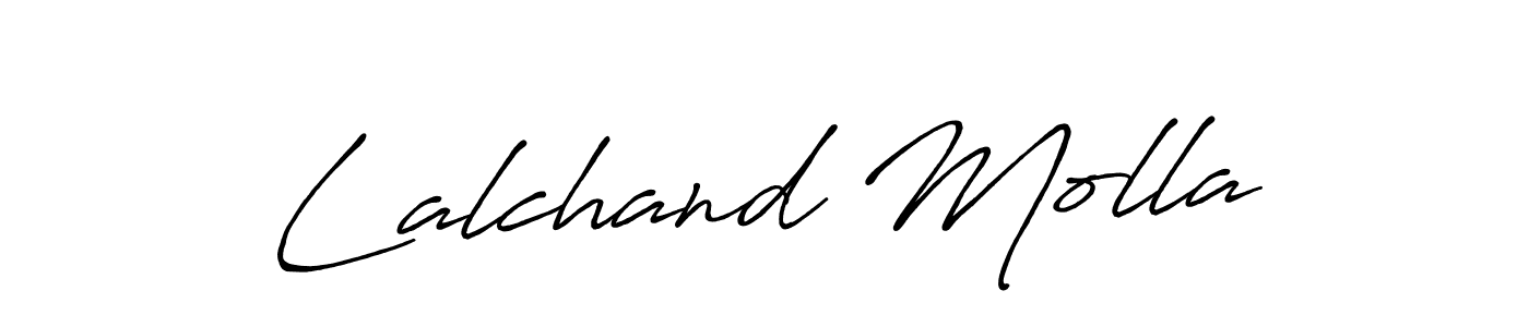 Make a beautiful signature design for name Lalchand Molla. Use this online signature maker to create a handwritten signature for free. Lalchand Molla signature style 7 images and pictures png