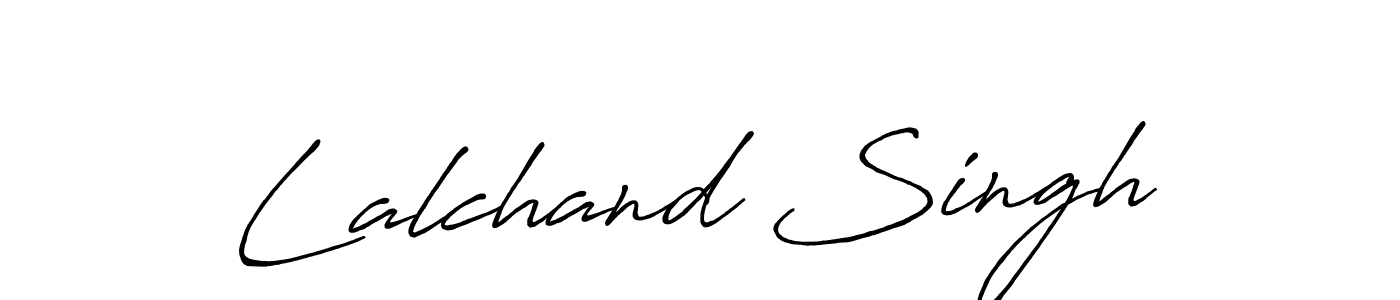 Design your own signature with our free online signature maker. With this signature software, you can create a handwritten (Antro_Vectra_Bolder) signature for name Lalchand Singh. Lalchand Singh signature style 7 images and pictures png