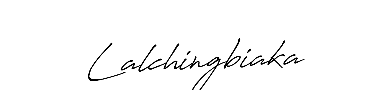 Design your own signature with our free online signature maker. With this signature software, you can create a handwritten (Antro_Vectra_Bolder) signature for name Lalchingbiaka. Lalchingbiaka signature style 7 images and pictures png