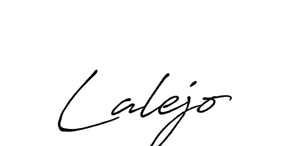 Antro_Vectra_Bolder is a professional signature style that is perfect for those who want to add a touch of class to their signature. It is also a great choice for those who want to make their signature more unique. Get Lalejo name to fancy signature for free. Lalejo signature style 7 images and pictures png