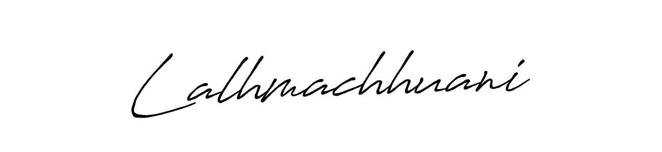 You should practise on your own different ways (Antro_Vectra_Bolder) to write your name (Lalhmachhuani) in signature. don't let someone else do it for you. Lalhmachhuani signature style 7 images and pictures png