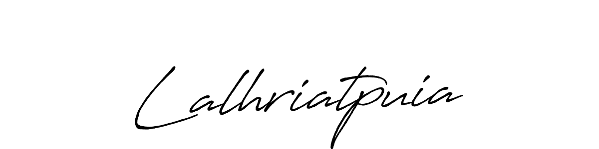 How to make Lalhriatpuia signature? Antro_Vectra_Bolder is a professional autograph style. Create handwritten signature for Lalhriatpuia name. Lalhriatpuia signature style 7 images and pictures png