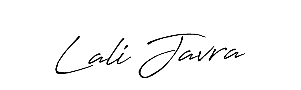 Make a beautiful signature design for name Lali Javra. With this signature (Antro_Vectra_Bolder) style, you can create a handwritten signature for free. Lali Javra signature style 7 images and pictures png