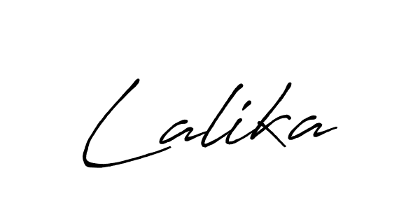 Create a beautiful signature design for name Lalika. With this signature (Antro_Vectra_Bolder) fonts, you can make a handwritten signature for free. Lalika signature style 7 images and pictures png