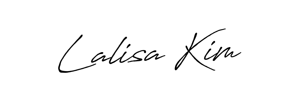 The best way (Antro_Vectra_Bolder) to make a short signature is to pick only two or three words in your name. The name Lalisa Kim include a total of six letters. For converting this name. Lalisa Kim signature style 7 images and pictures png