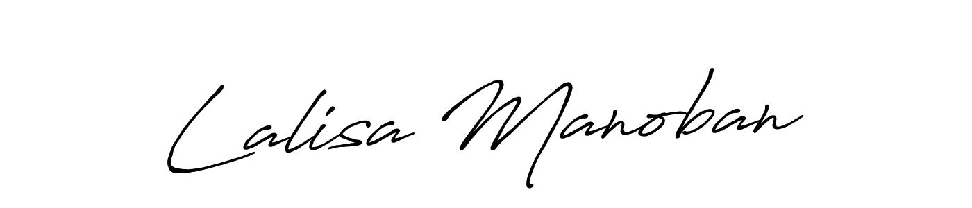 Make a short Lalisa Manoban signature style. Manage your documents anywhere anytime using Antro_Vectra_Bolder. Create and add eSignatures, submit forms, share and send files easily. Lalisa Manoban signature style 7 images and pictures png