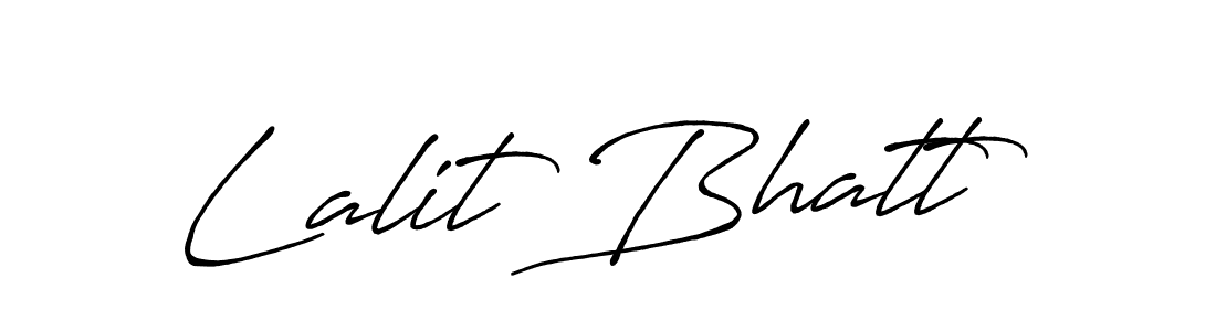 Once you've used our free online signature maker to create your best signature Antro_Vectra_Bolder style, it's time to enjoy all of the benefits that Lalit Bhatt name signing documents. Lalit Bhatt signature style 7 images and pictures png