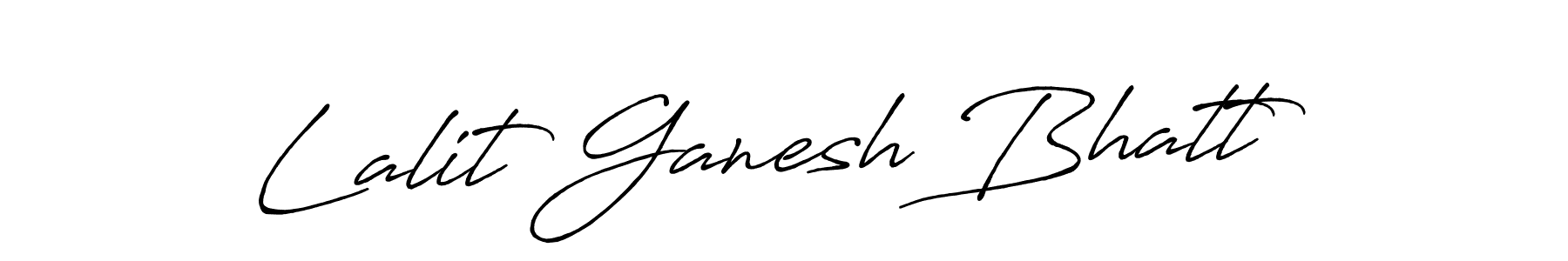 Similarly Antro_Vectra_Bolder is the best handwritten signature design. Signature creator online .You can use it as an online autograph creator for name Lalit Ganesh Bhatt. Lalit Ganesh Bhatt signature style 7 images and pictures png