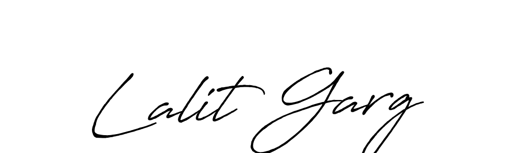 Make a short Lalit Garg signature style. Manage your documents anywhere anytime using Antro_Vectra_Bolder. Create and add eSignatures, submit forms, share and send files easily. Lalit Garg signature style 7 images and pictures png