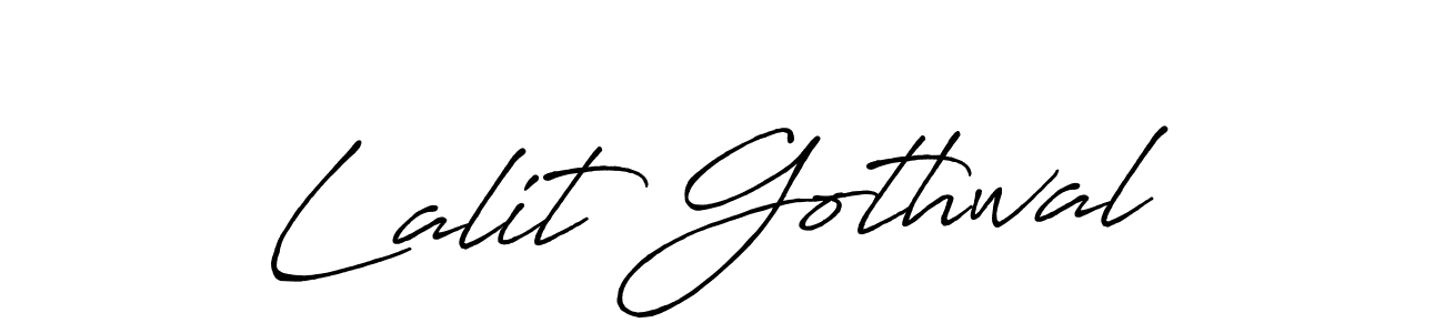 Make a short Lalit Gothwal signature style. Manage your documents anywhere anytime using Antro_Vectra_Bolder. Create and add eSignatures, submit forms, share and send files easily. Lalit Gothwal signature style 7 images and pictures png