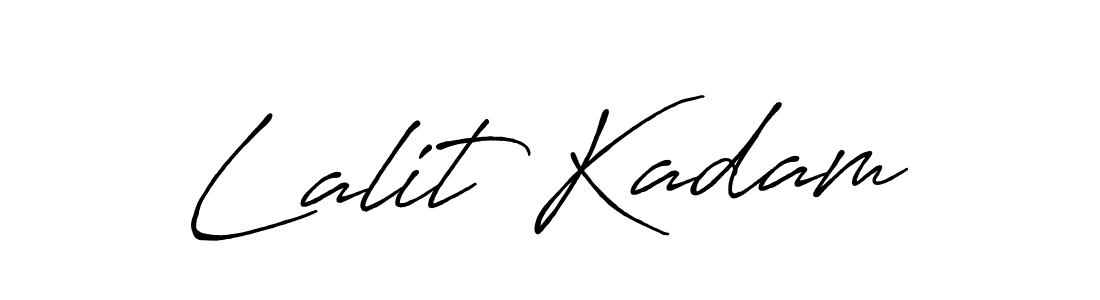 Make a beautiful signature design for name Lalit Kadam. Use this online signature maker to create a handwritten signature for free. Lalit Kadam signature style 7 images and pictures png