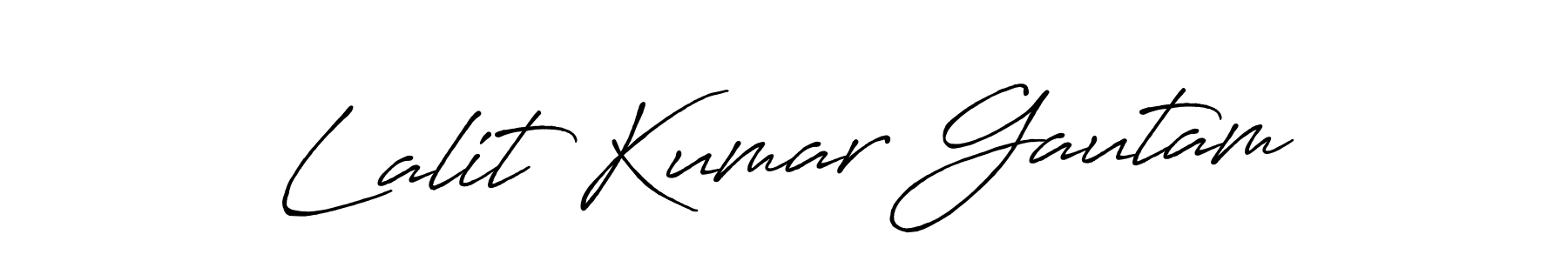Similarly Antro_Vectra_Bolder is the best handwritten signature design. Signature creator online .You can use it as an online autograph creator for name Lalit Kumar Gautam. Lalit Kumar Gautam signature style 7 images and pictures png