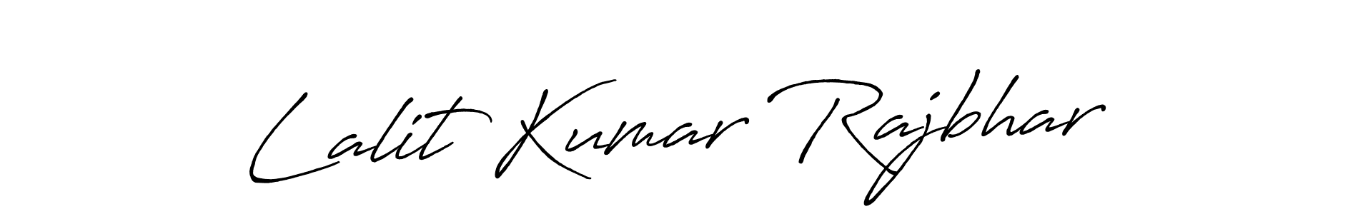 Design your own signature with our free online signature maker. With this signature software, you can create a handwritten (Antro_Vectra_Bolder) signature for name Lalit Kumar Rajbhar. Lalit Kumar Rajbhar signature style 7 images and pictures png