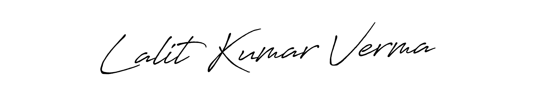 Also You can easily find your signature by using the search form. We will create Lalit Kumar Verma name handwritten signature images for you free of cost using Antro_Vectra_Bolder sign style. Lalit Kumar Verma signature style 7 images and pictures png
