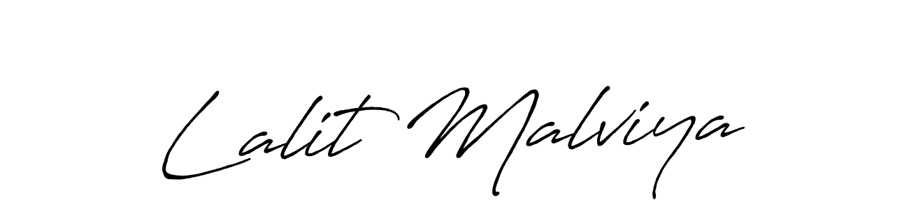 Similarly Antro_Vectra_Bolder is the best handwritten signature design. Signature creator online .You can use it as an online autograph creator for name Lalit Malviya. Lalit Malviya signature style 7 images and pictures png