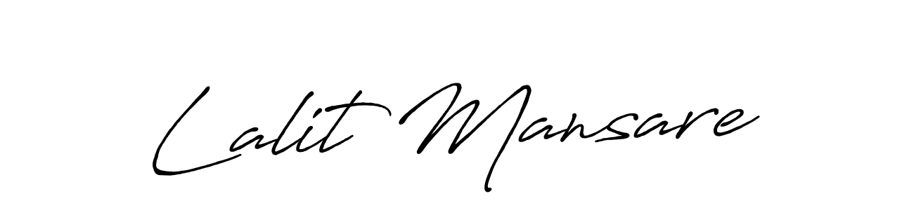 Make a beautiful signature design for name Lalit Mansare. Use this online signature maker to create a handwritten signature for free. Lalit Mansare signature style 7 images and pictures png