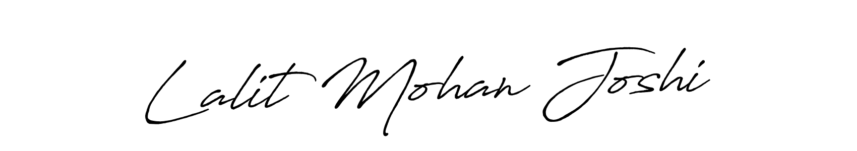 Similarly Antro_Vectra_Bolder is the best handwritten signature design. Signature creator online .You can use it as an online autograph creator for name Lalit Mohan Joshi. Lalit Mohan Joshi signature style 7 images and pictures png