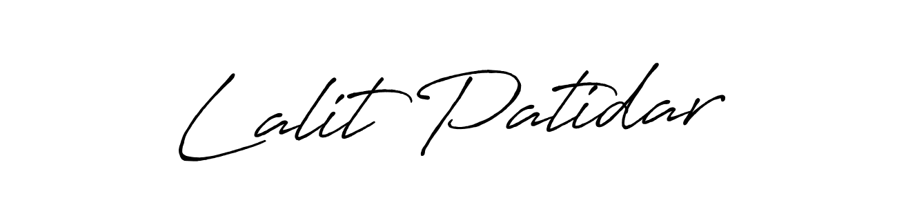 How to Draw Lalit Patidar signature style? Antro_Vectra_Bolder is a latest design signature styles for name Lalit Patidar. Lalit Patidar signature style 7 images and pictures png