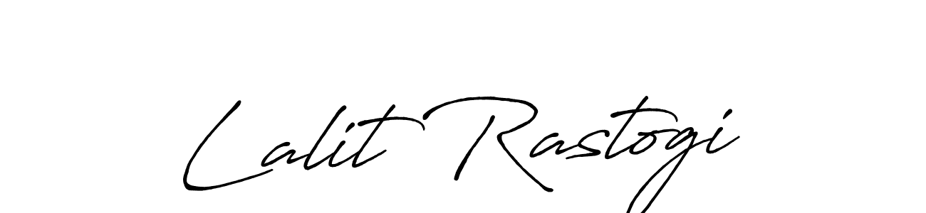 The best way (Antro_Vectra_Bolder) to make a short signature is to pick only two or three words in your name. The name Lalit Rastogi include a total of six letters. For converting this name. Lalit Rastogi signature style 7 images and pictures png