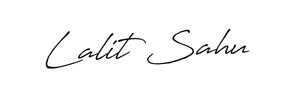 Make a short Lalit Sahu signature style. Manage your documents anywhere anytime using Antro_Vectra_Bolder. Create and add eSignatures, submit forms, share and send files easily. Lalit Sahu signature style 7 images and pictures png