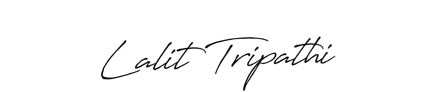 Similarly Antro_Vectra_Bolder is the best handwritten signature design. Signature creator online .You can use it as an online autograph creator for name Lalit Tripathi. Lalit Tripathi signature style 7 images and pictures png