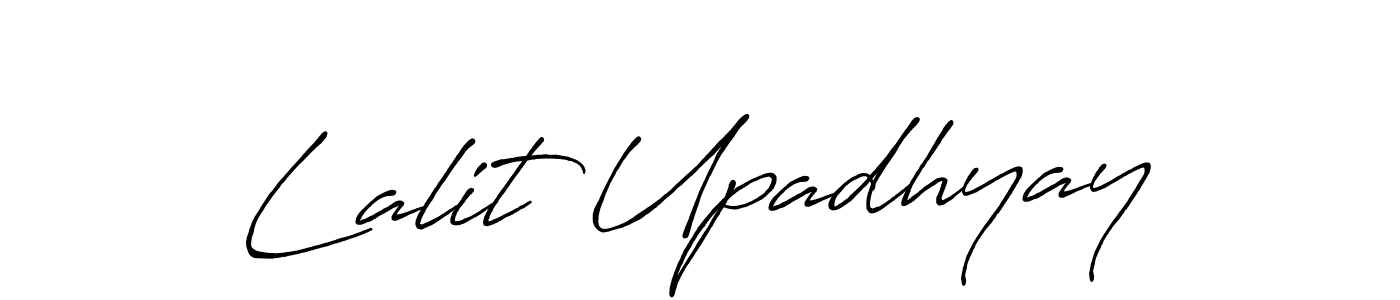 Also we have Lalit Upadhyay name is the best signature style. Create professional handwritten signature collection using Antro_Vectra_Bolder autograph style. Lalit Upadhyay signature style 7 images and pictures png