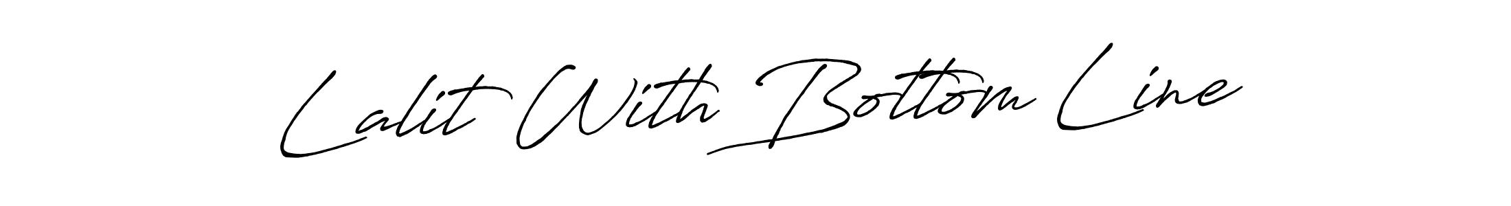 Similarly Antro_Vectra_Bolder is the best handwritten signature design. Signature creator online .You can use it as an online autograph creator for name Lalit With Bottom Line. Lalit With Bottom Line signature style 7 images and pictures png