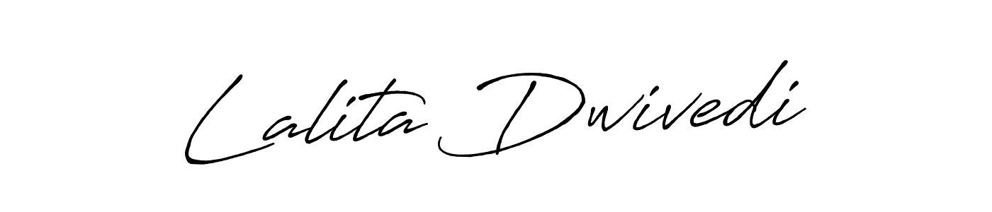 Use a signature maker to create a handwritten signature online. With this signature software, you can design (Antro_Vectra_Bolder) your own signature for name Lalita Dwivedi. Lalita Dwivedi signature style 7 images and pictures png