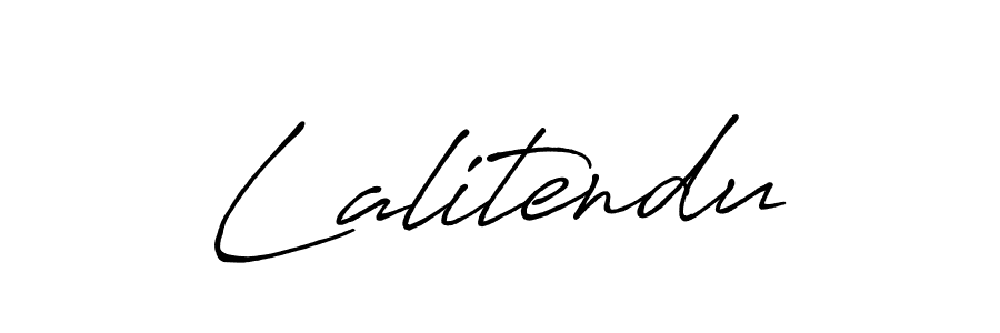 How to make Lalitendu signature? Antro_Vectra_Bolder is a professional autograph style. Create handwritten signature for Lalitendu name. Lalitendu signature style 7 images and pictures png