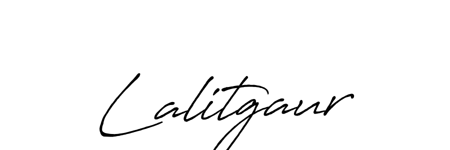 Design your own signature with our free online signature maker. With this signature software, you can create a handwritten (Antro_Vectra_Bolder) signature for name Lalitgaur. Lalitgaur signature style 7 images and pictures png