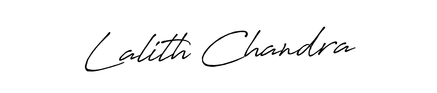 Make a beautiful signature design for name Lalith Chandra. Use this online signature maker to create a handwritten signature for free. Lalith Chandra signature style 7 images and pictures png