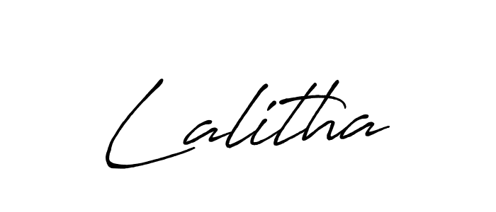 Once you've used our free online signature maker to create your best signature Antro_Vectra_Bolder style, it's time to enjoy all of the benefits that Lalitha name signing documents. Lalitha signature style 7 images and pictures png