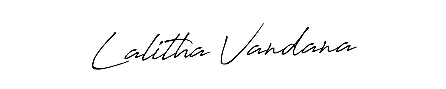 You can use this online signature creator to create a handwritten signature for the name Lalitha Vandana. This is the best online autograph maker. Lalitha Vandana signature style 7 images and pictures png