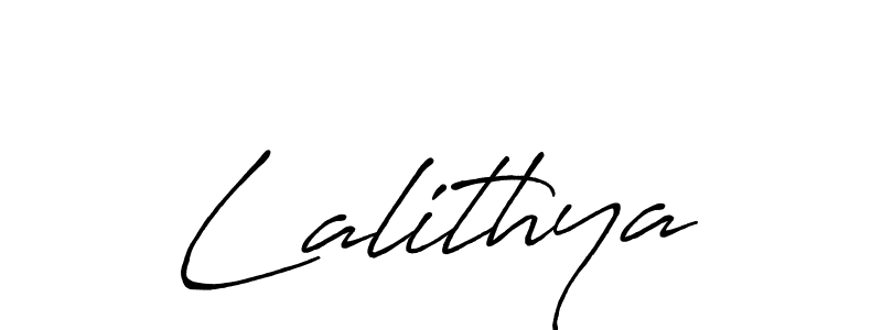 You should practise on your own different ways (Antro_Vectra_Bolder) to write your name (Lalithya) in signature. don't let someone else do it for you. Lalithya signature style 7 images and pictures png