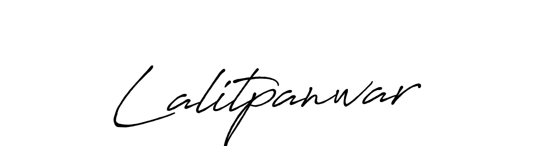 Use a signature maker to create a handwritten signature online. With this signature software, you can design (Antro_Vectra_Bolder) your own signature for name Lalitpanwar. Lalitpanwar signature style 7 images and pictures png