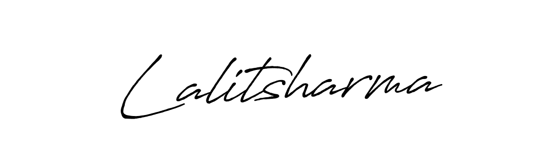 The best way (Antro_Vectra_Bolder) to make a short signature is to pick only two or three words in your name. The name Lalitsharma include a total of six letters. For converting this name. Lalitsharma signature style 7 images and pictures png