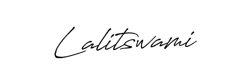 Lalitswami stylish signature style. Best Handwritten Sign (Antro_Vectra_Bolder) for my name. Handwritten Signature Collection Ideas for my name Lalitswami. Lalitswami signature style 7 images and pictures png