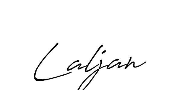 Design your own signature with our free online signature maker. With this signature software, you can create a handwritten (Antro_Vectra_Bolder) signature for name Laljan. Laljan signature style 7 images and pictures png