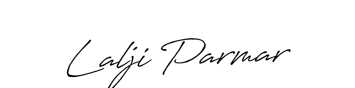 Use a signature maker to create a handwritten signature online. With this signature software, you can design (Antro_Vectra_Bolder) your own signature for name Lalji Parmar. Lalji Parmar signature style 7 images and pictures png