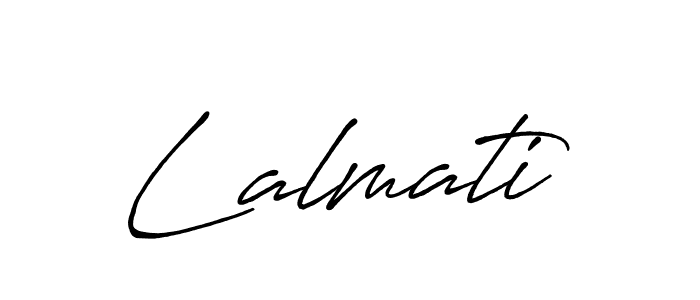 Lalmati stylish signature style. Best Handwritten Sign (Antro_Vectra_Bolder) for my name. Handwritten Signature Collection Ideas for my name Lalmati. Lalmati signature style 7 images and pictures png
