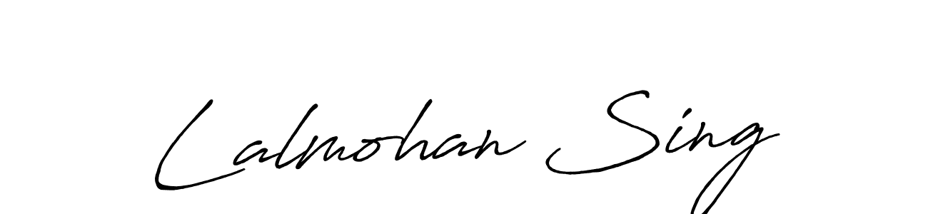 if you are searching for the best signature style for your name Lalmohan Sing. so please give up your signature search. here we have designed multiple signature styles  using Antro_Vectra_Bolder. Lalmohan Sing signature style 7 images and pictures png