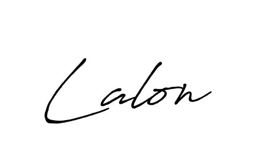 Create a beautiful signature design for name Lalon. With this signature (Antro_Vectra_Bolder) fonts, you can make a handwritten signature for free. Lalon signature style 7 images and pictures png