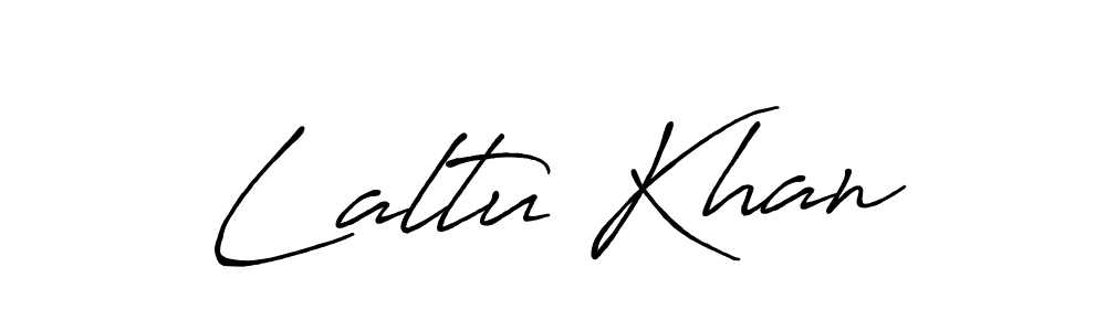 if you are searching for the best signature style for your name Laltu Khan. so please give up your signature search. here we have designed multiple signature styles  using Antro_Vectra_Bolder. Laltu Khan signature style 7 images and pictures png