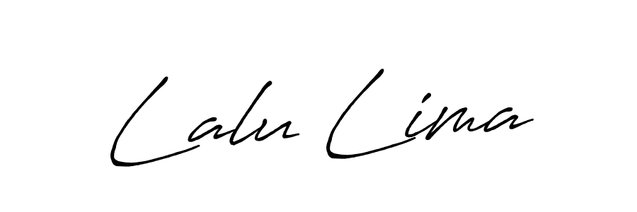 Antro_Vectra_Bolder is a professional signature style that is perfect for those who want to add a touch of class to their signature. It is also a great choice for those who want to make their signature more unique. Get Lalu Lima name to fancy signature for free. Lalu Lima signature style 7 images and pictures png
