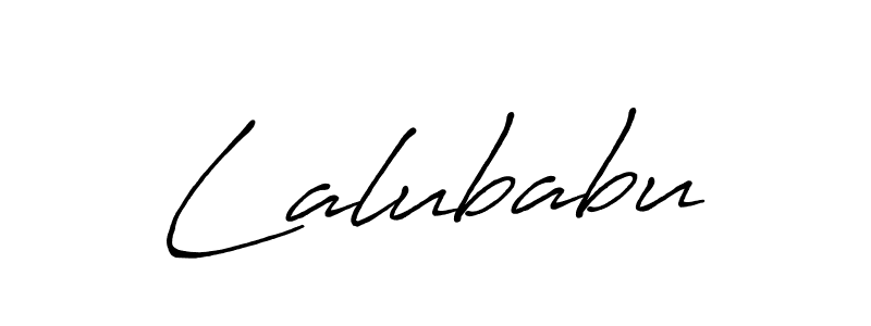 Antro_Vectra_Bolder is a professional signature style that is perfect for those who want to add a touch of class to their signature. It is also a great choice for those who want to make their signature more unique. Get Lalubabu name to fancy signature for free. Lalubabu signature style 7 images and pictures png