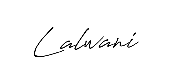 Make a beautiful signature design for name Lalwani. Use this online signature maker to create a handwritten signature for free. Lalwani signature style 7 images and pictures png