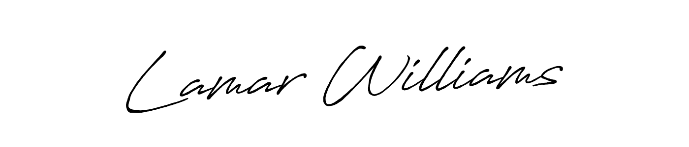 Once you've used our free online signature maker to create your best signature Antro_Vectra_Bolder style, it's time to enjoy all of the benefits that Lamar Williams name signing documents. Lamar Williams signature style 7 images and pictures png