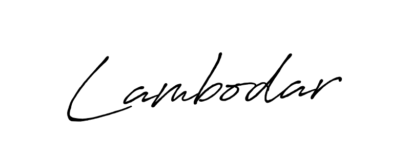 Design your own signature with our free online signature maker. With this signature software, you can create a handwritten (Antro_Vectra_Bolder) signature for name Lambodar. Lambodar signature style 7 images and pictures png